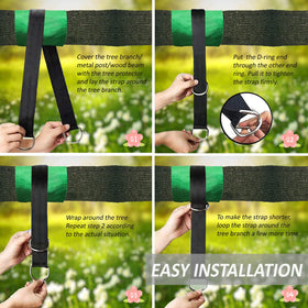Igolfluck easy installation with no tools saves setup time.