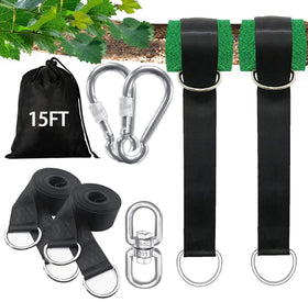 Igolfluck tree swing straps attachment for secure, stable swing setup.