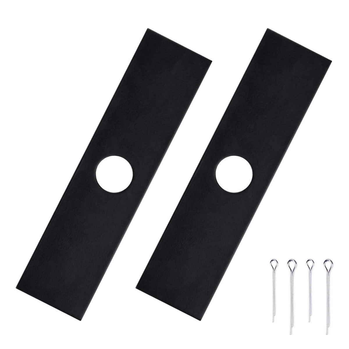 iGreely edger blades 8x2 front view highlighting heavy-duty construction for durable edging