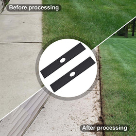 iGreely edger blades heavy-duty steel and heat-treated for long-lasting performance