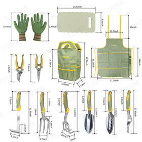 iHansee garden apron — protect clothing while keeping tools within reach