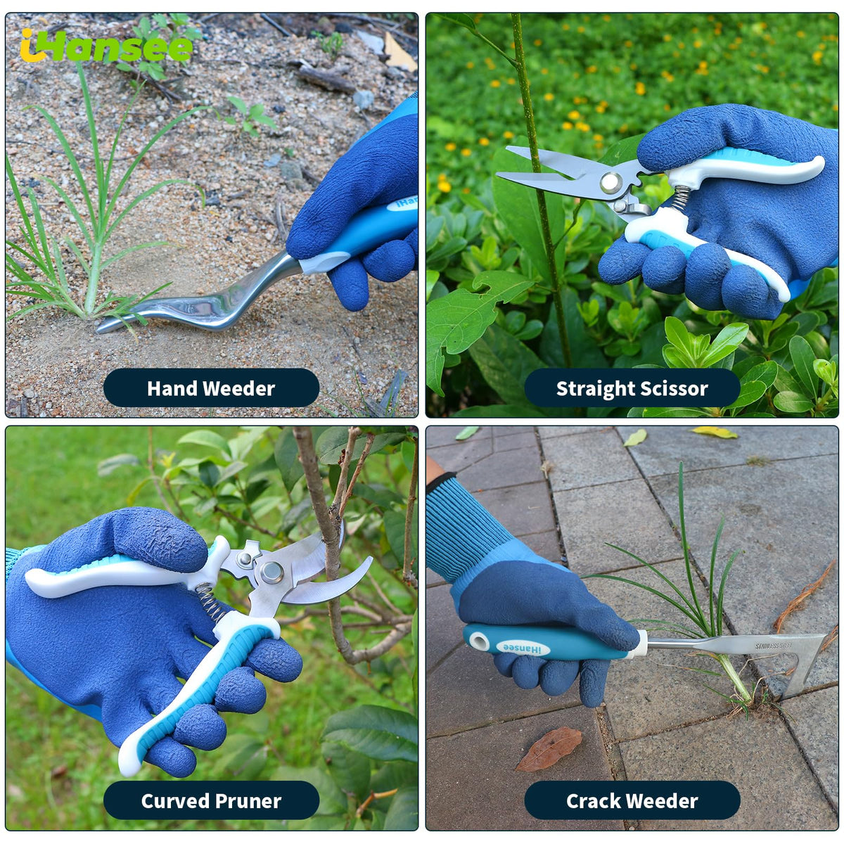 ihansee kneeling pad provides cushioned knee support during planting