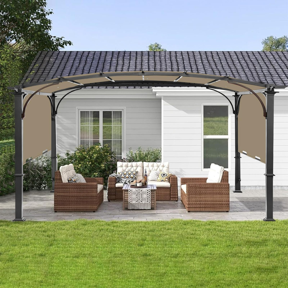 Iheqard easy installation supports quick setup with minimal sag.