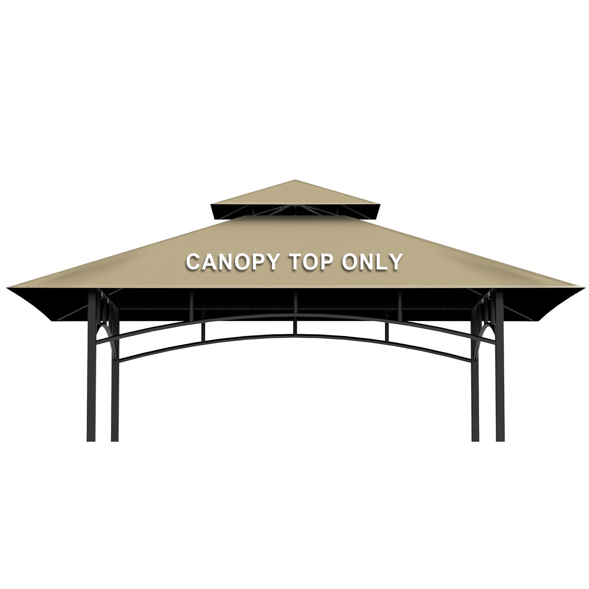 Iheqard grill gazebo canopy top 5x8 provides durable shade for outdoor cooking