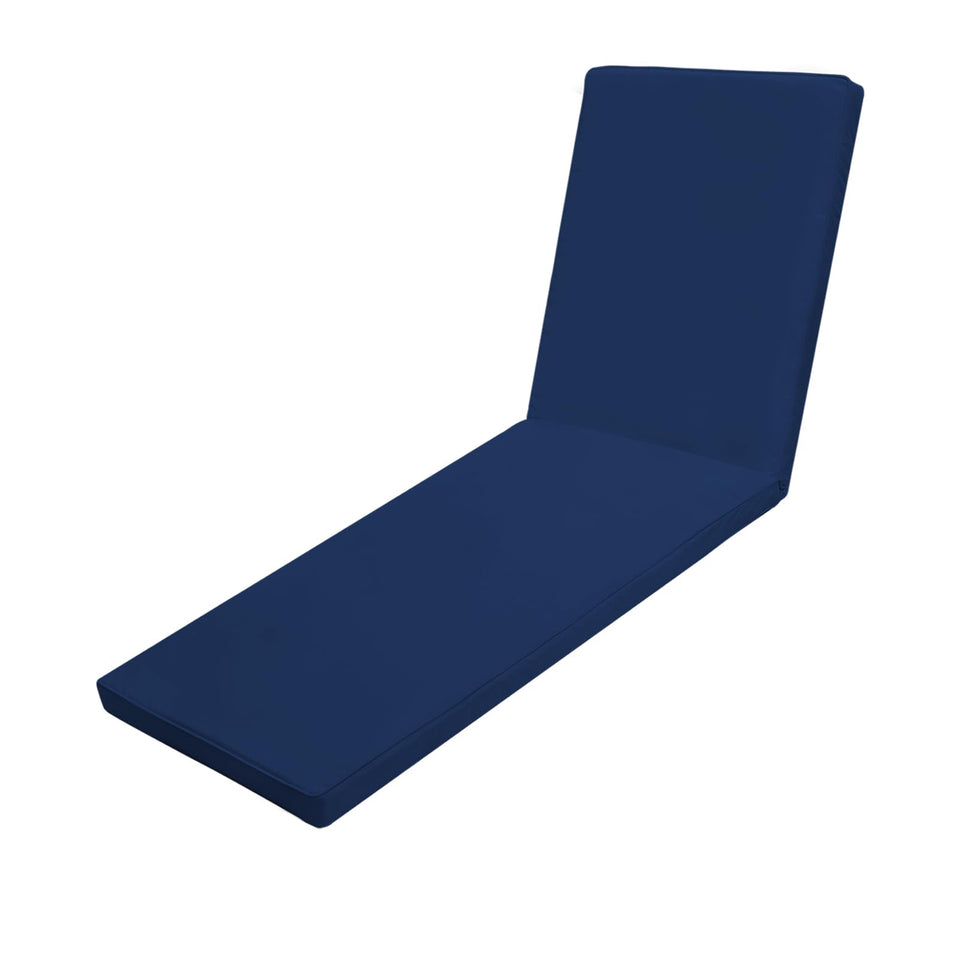 Iheqard outdoor chaise lounge cushion seat-front for comfortable patio lounging
