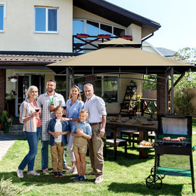 Iheqard outdoor use canopy suitable for backyard and camping