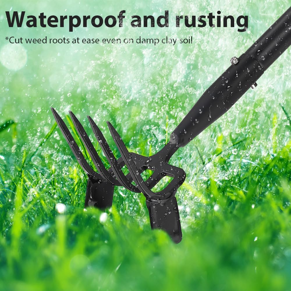 Ihomepark lightweight yet sturdy design for easy gardening sessions.