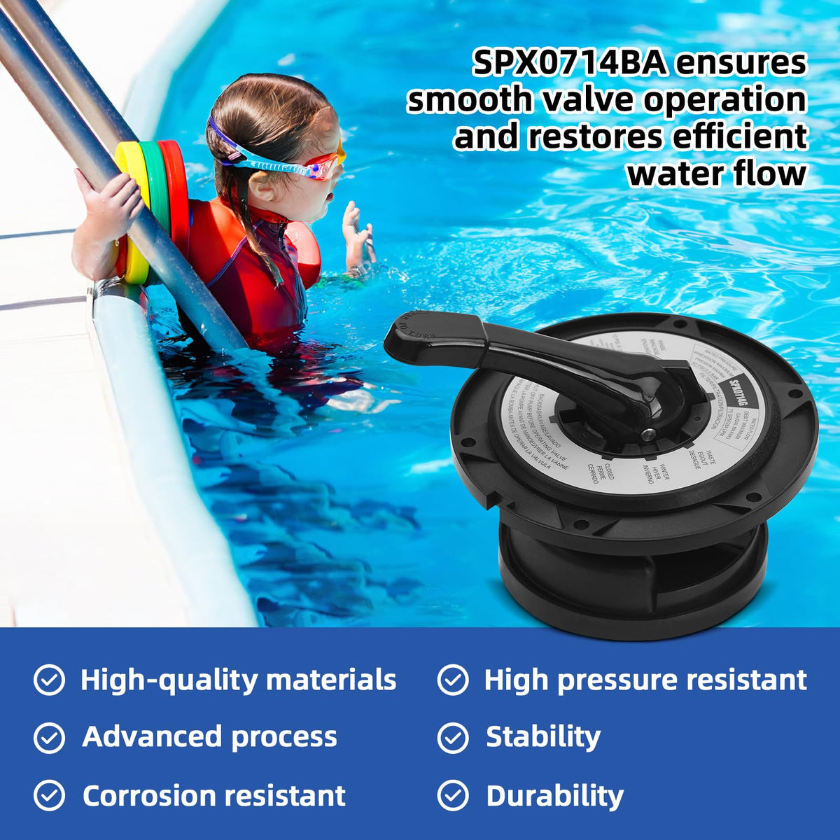 Direct replacement SP0714BA part reduces leaks and downtime