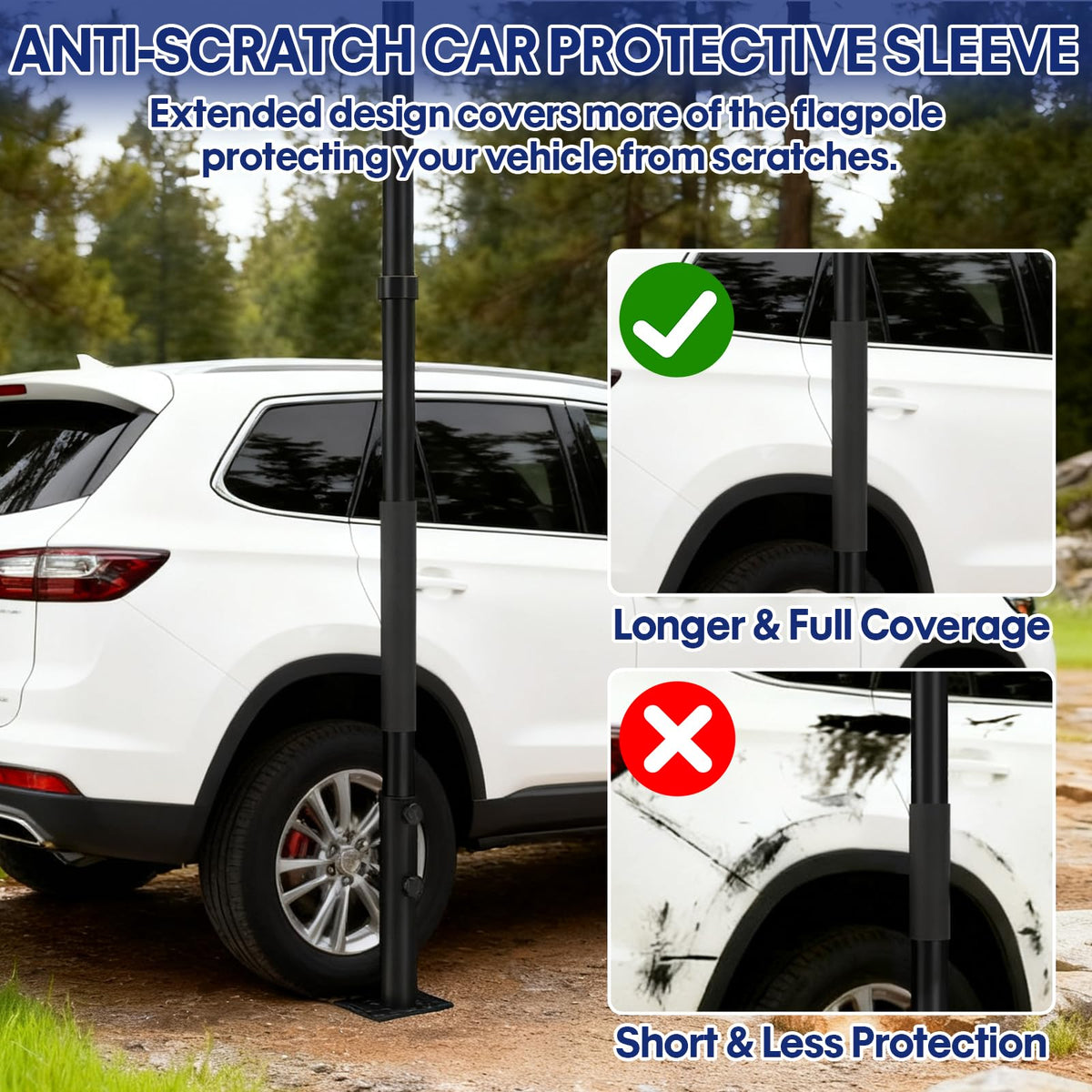 IIOPE TwistLock internal locking system shown for quick, tool-free raises.
