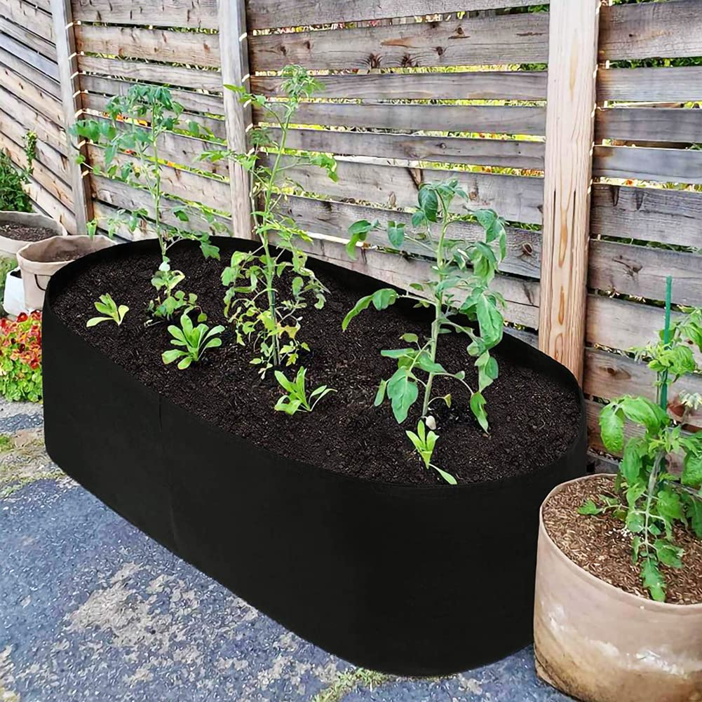 ikanboo grow bed with harvest-ready crops and good drainage.