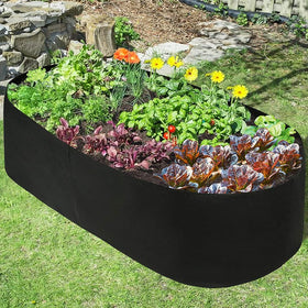 ikanboo closeup reveals UV-resistant fabric with breathable weave for healthy root growth.