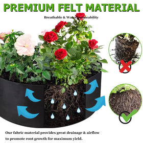 ikanboo no-assembly setup demonstrated outdoors, simply unfold and start planting.