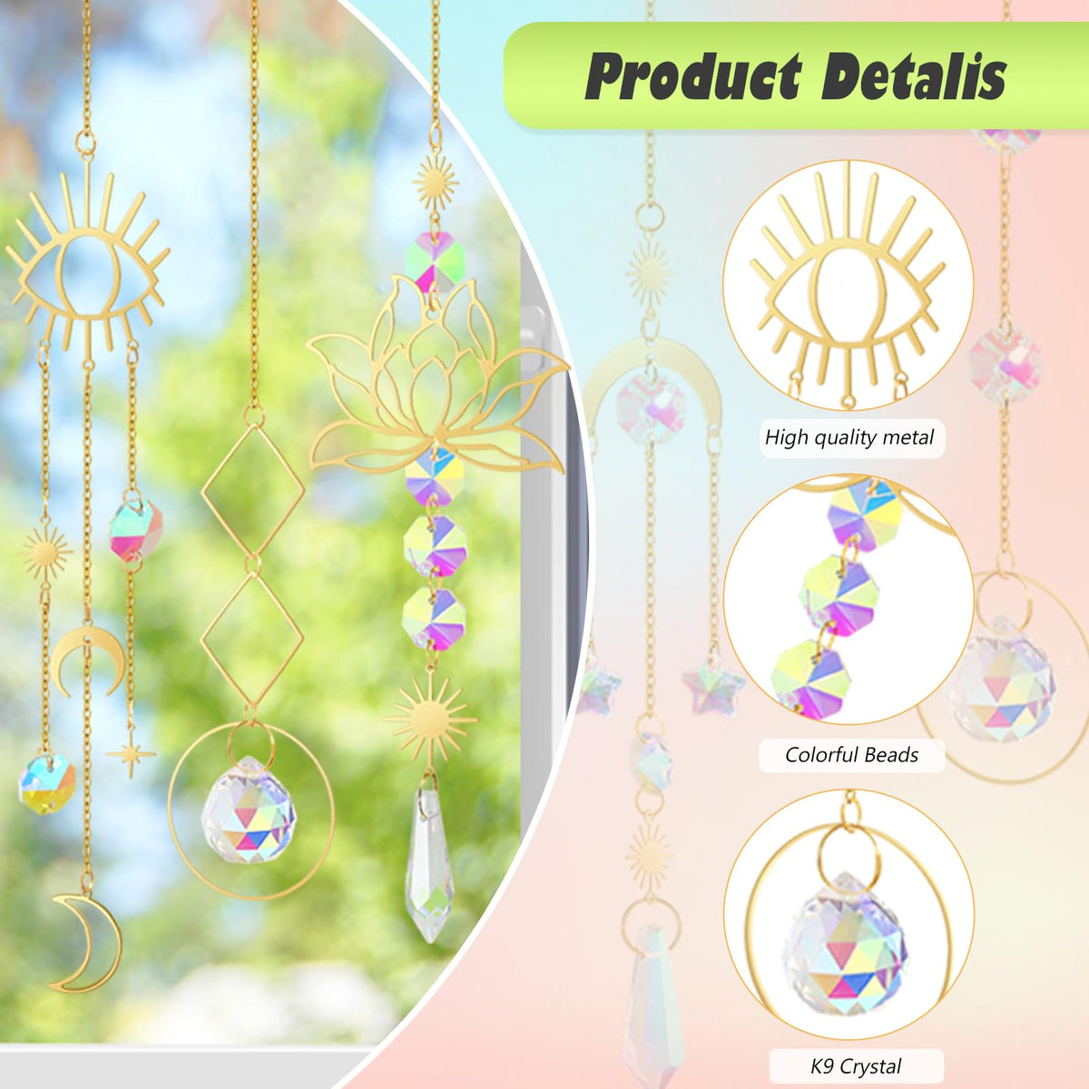 ilclviz elegant hanging decor for indoor and outdoor spaces.