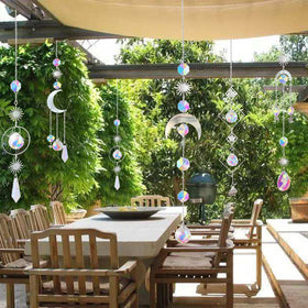 ilclviz suncatcher for wedding ornament adds elegant sparkle to venues.