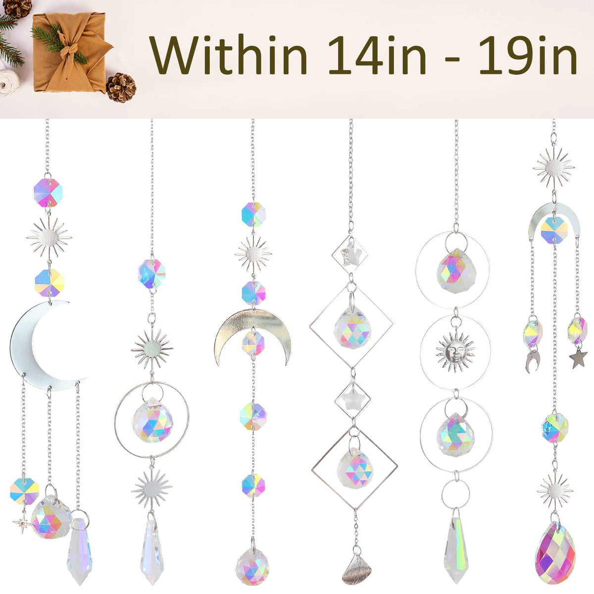 ilclviz window hanging suncatcher rainbow captures sunshine to brighten interiors.