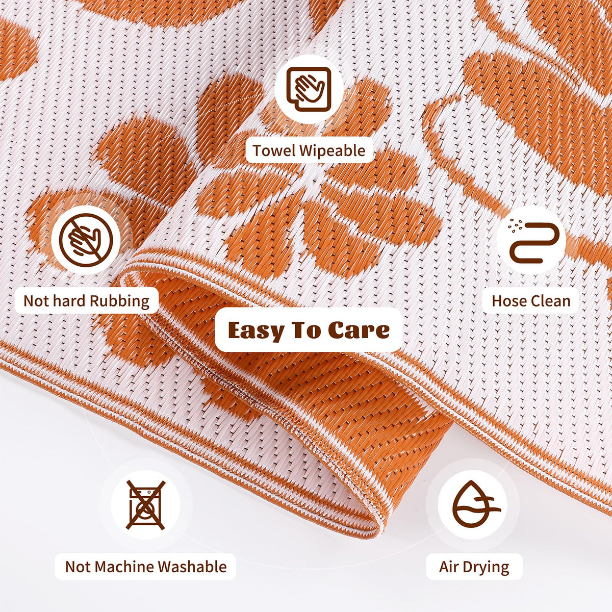 Ileading rug suits patios, decks, pools, beaches for versatile outdoor gatherings.
