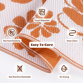 Ileading rug suits patios, decks, pools, beaches for versatile outdoor gatherings.
