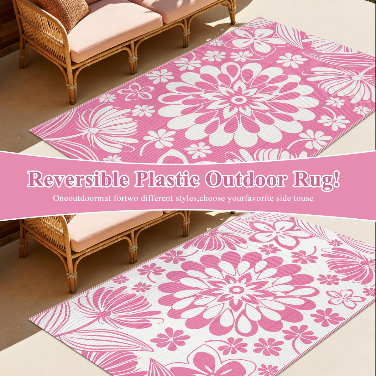 Ileading rug features soft plastic texture that's skin-friendly.