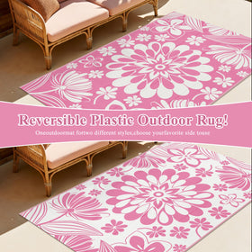 Ileading rug features soft plastic texture that's skin-friendly.