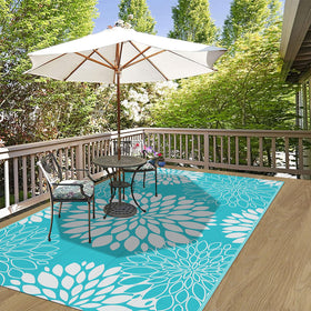 Ileading breathable soft outdoor carpet for patio beach or picnic