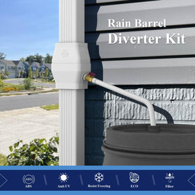 iLiveX diverter filter assembly catches debris before entering barrels