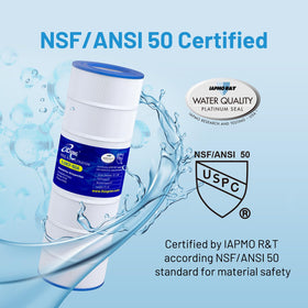 iLiving ILG8CF150A end caps resist chlorine for longer filter life.