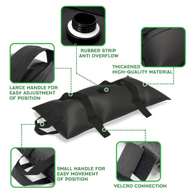ILLUMINEW folding-base storage keeps empty bags flat for easy storage