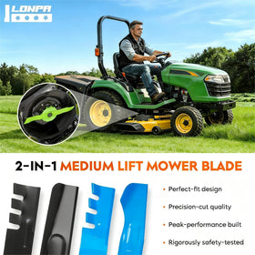 Ilonpa center bore 5/8 inch spec ensures secure universal fit.