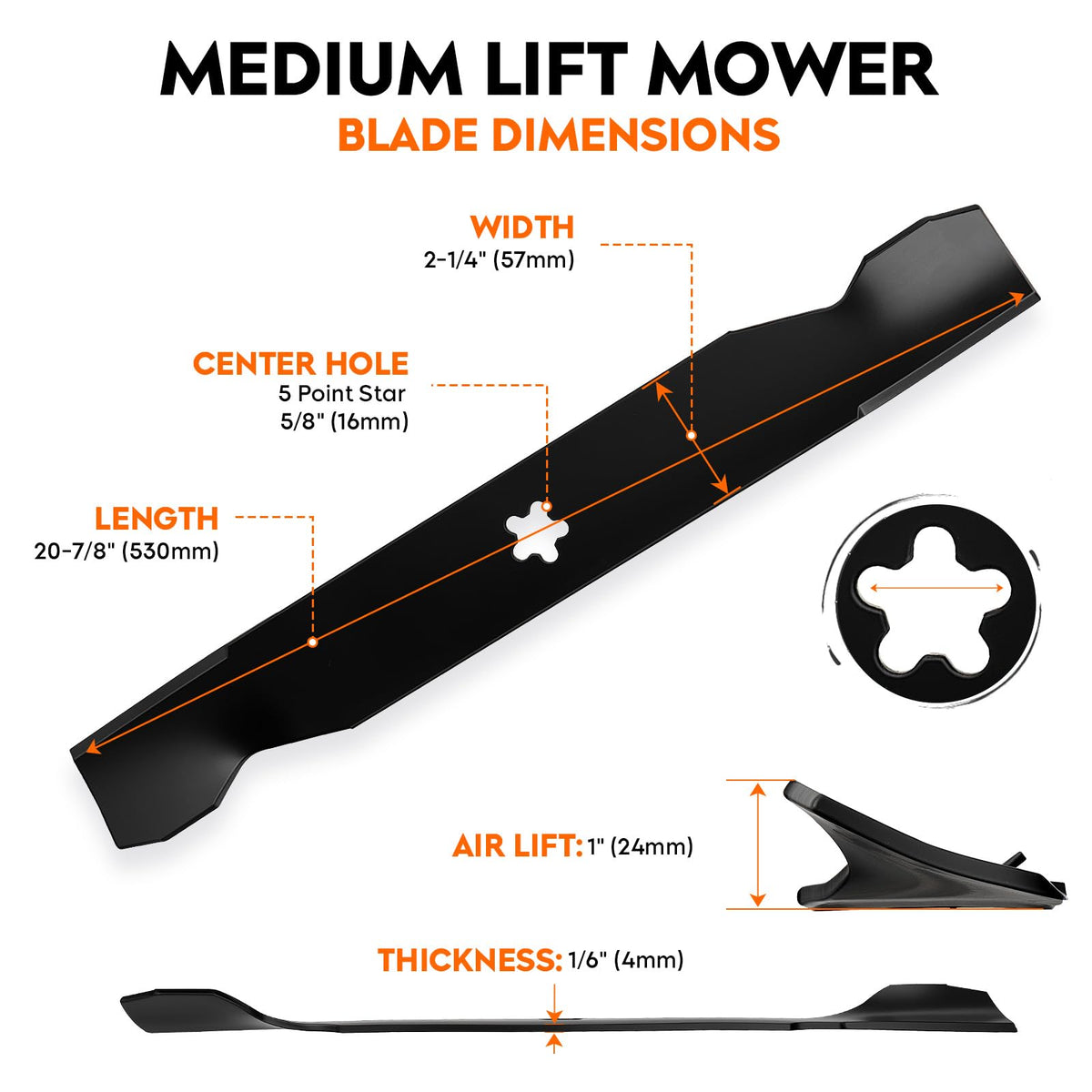 Ilonpa installation close-up demonstrates quick fit for 42-inch decks.