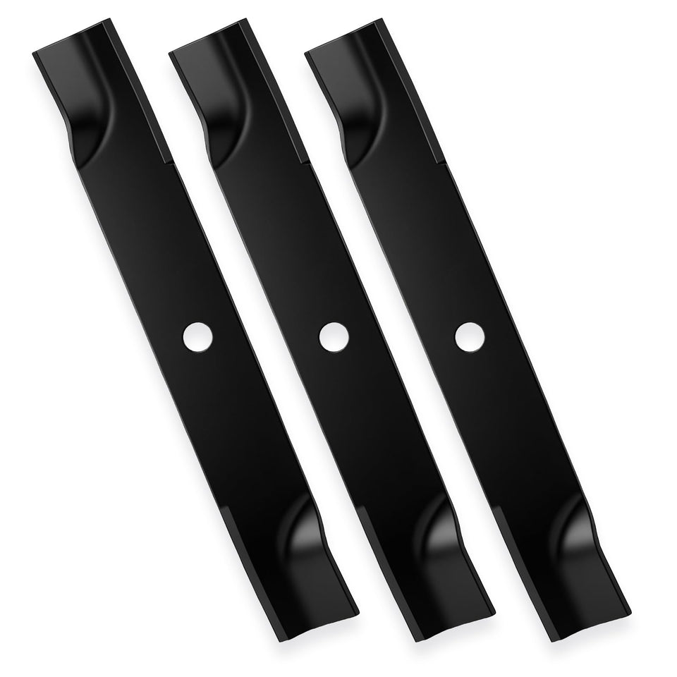 ILONPA TCU15881 60-inch high lift blades for John Deere deck in action