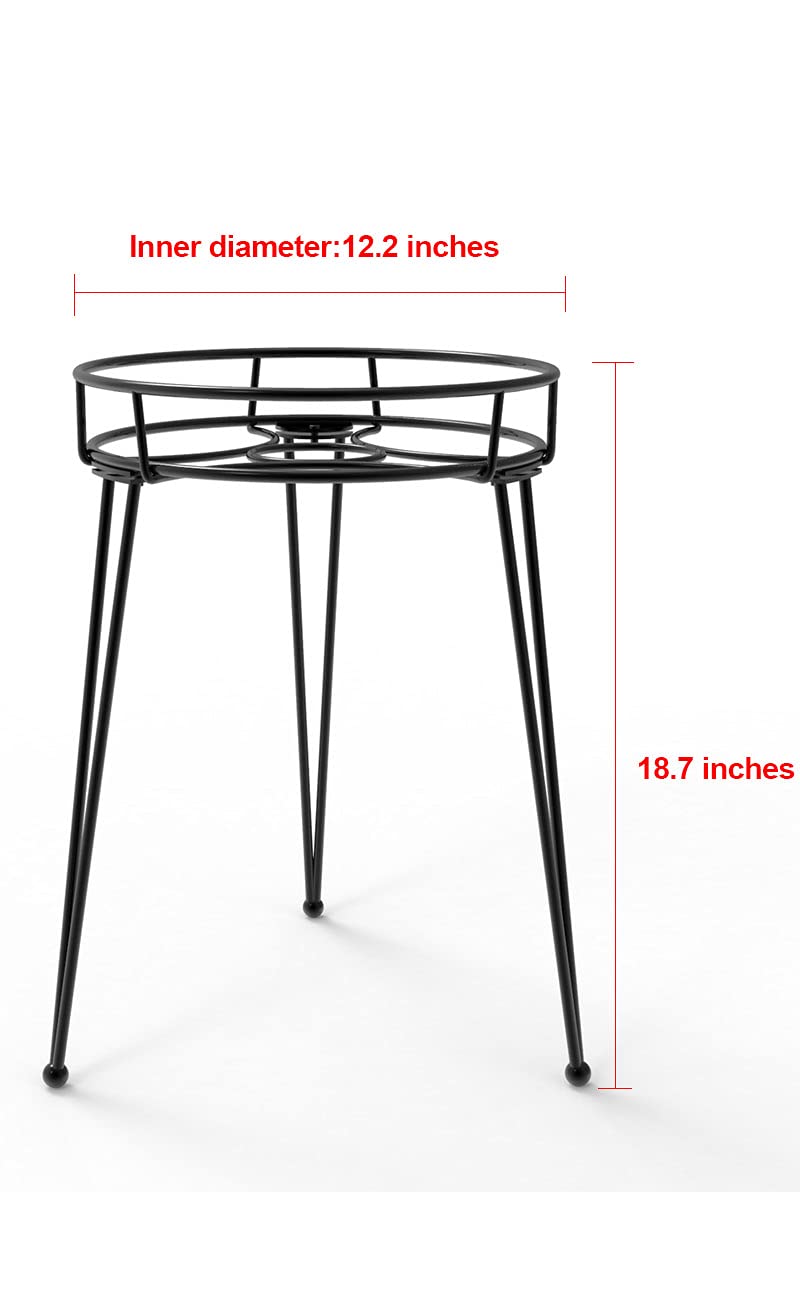 iLTreFlo stand with a 12.2-inch frame diameter for balanced large pots.