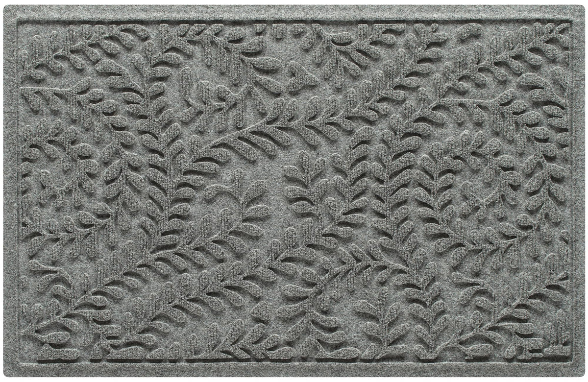 WaterHog Boxwood Front Door Mat – Indoor/Outdoor 23x36, All-Weather Absorbent Doormat with Non-Slip Backing
