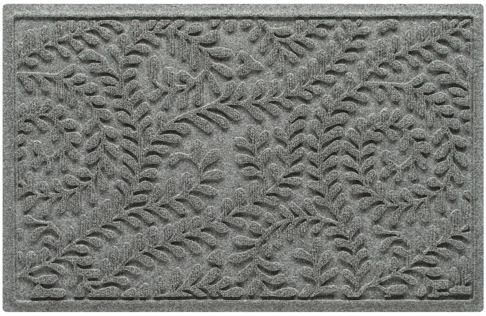 WaterHog Boxwood Front Door Mat – Indoor/Outdoor 23x36, All-Weather Absorbent Doormat with Non-Slip Backing