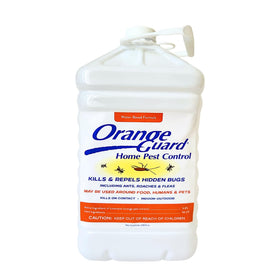 Orange Guard D-Limonene 1-gallon bottle for natural pest control, safe for homes