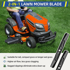 GICOOL 2 Pack High Lift Mower Blade for 42