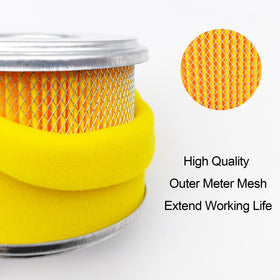 YGQ AFZE28 Air Filter for Honda GX 270 GX 240 - Replaces 17210-ZE2-822/505/515 + Spark Plug