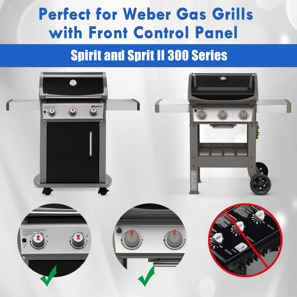 Grillflame Spirit E310 7638 Grill Grates & Flavorizer Bars | Weber Spirit Replacement Parts