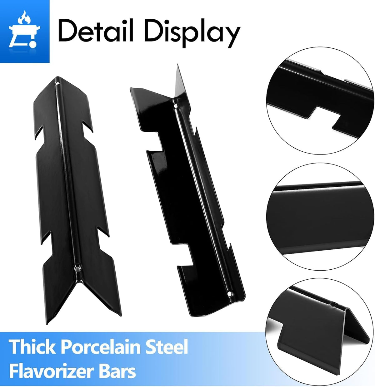Grillflame Spirit E310 7638 Grill Grates & Flavorizer Bars | Weber Spirit Replacement Parts