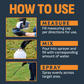 Image Herbicides targets crabgrass, foxtail, and nutsedge on turf.