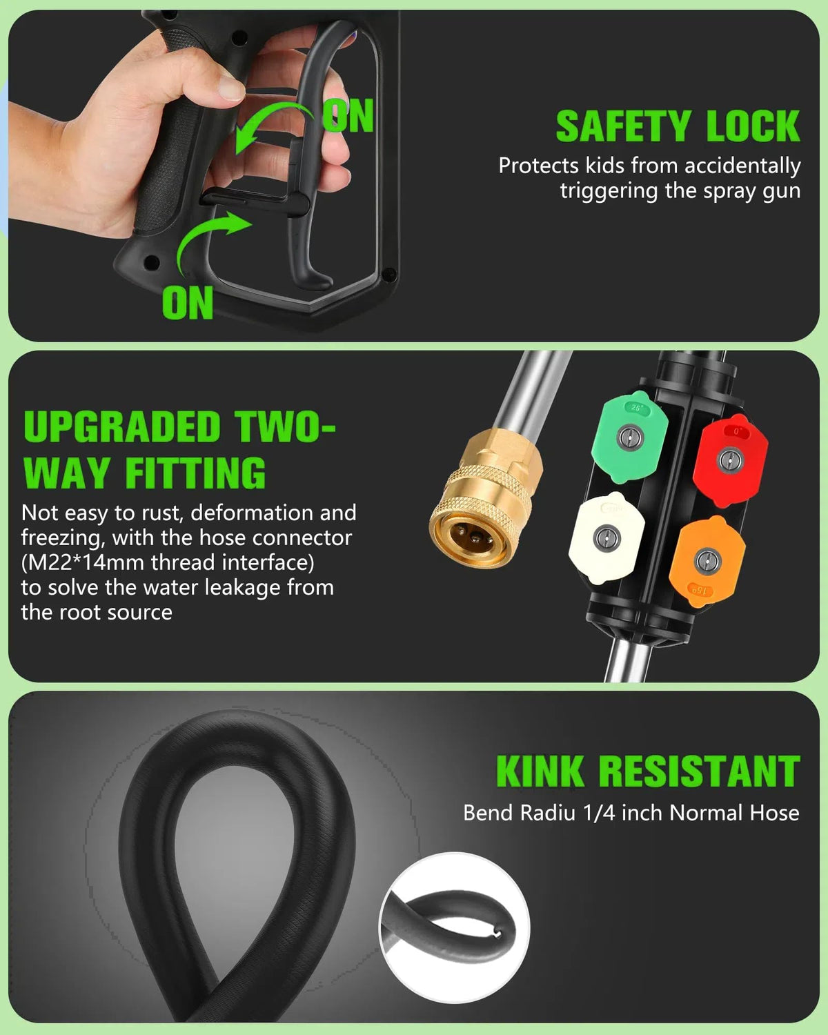 Imdot four-nozzle set enables precise spraying on various surfaces