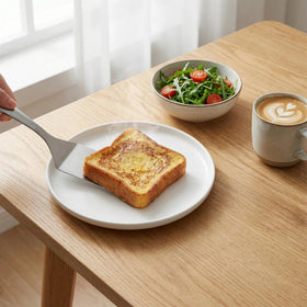 IMEEA compact design spatula with metal handle for control.