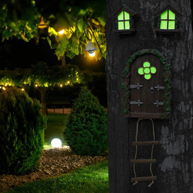 IMOFEE complete installation set includes door, windows, and mounting hardware.