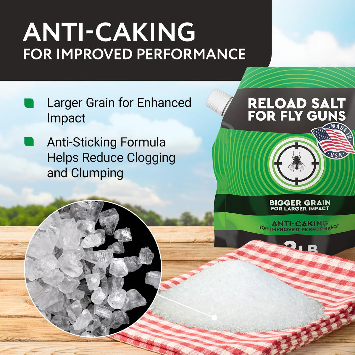 Impresa salt compatible with Bug A Salt 3.0 for easy refills