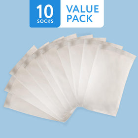 IMPRESA Pool Skimmer Socks ten-pack for versatile pool maintenance