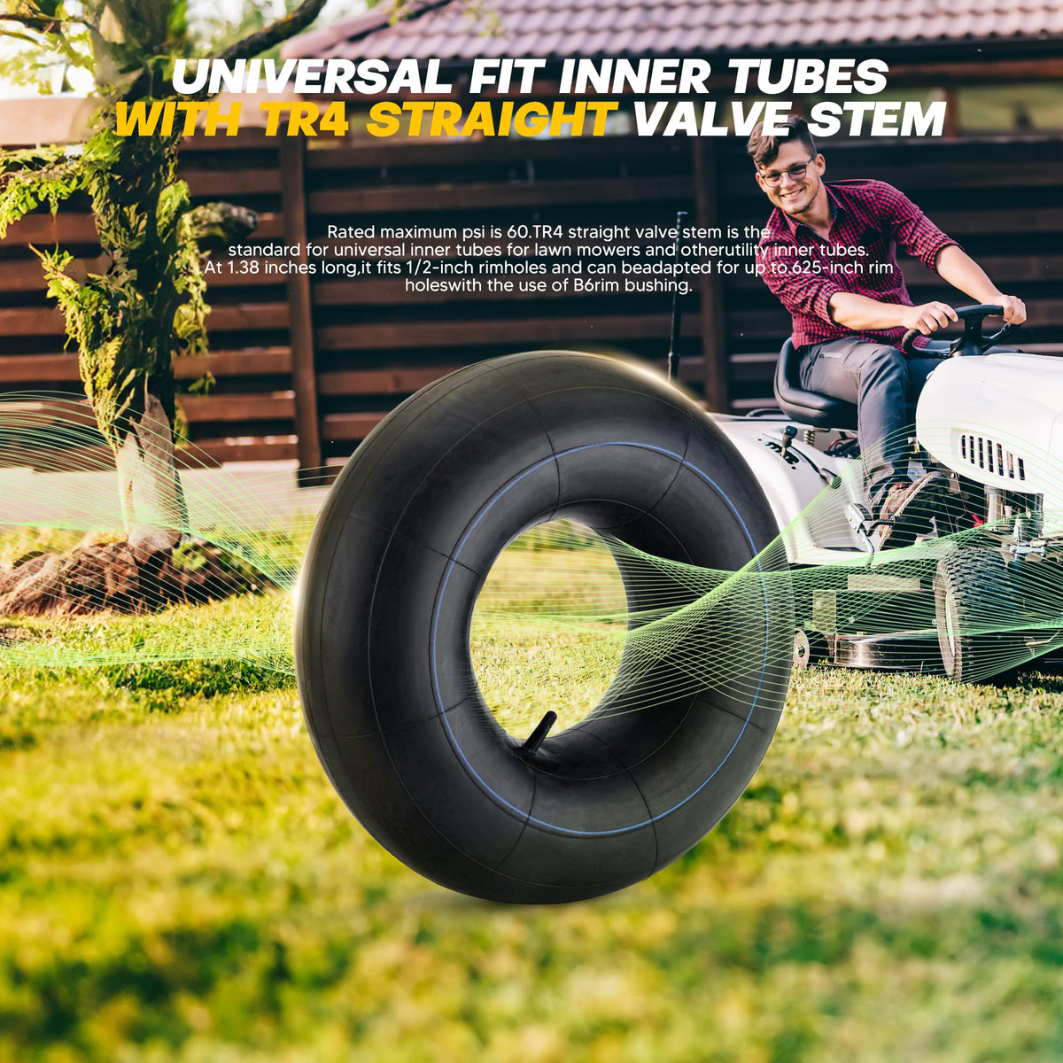 Improvedhand replacement tube for yard carts and wagons delivers dependable service