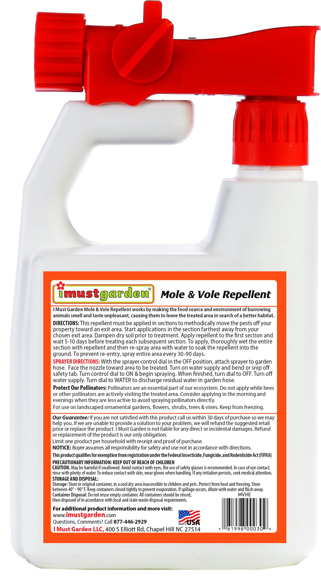 IMUSTGARDEN Concentrated active ingredients dispersion for powerful application