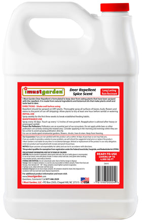 IMUSTGARDEN Deer Repellent plant protection for perennials like hostas and roses.