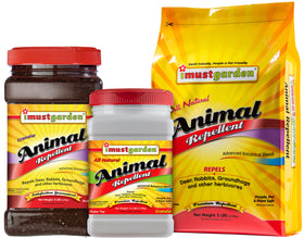 IMUSTGARDEN natural mint scent formula safe for pets and nearby wildlife.