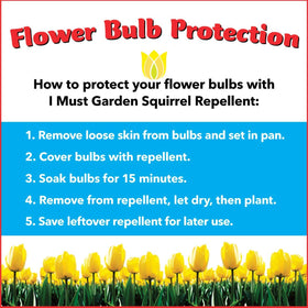 IMUSTGARDEN Squirrel Repellent safeguards outdoor furniture from gnaw marks