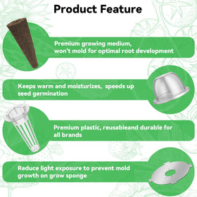 inbloom grow accessories set includes essential tools for easy setup and care